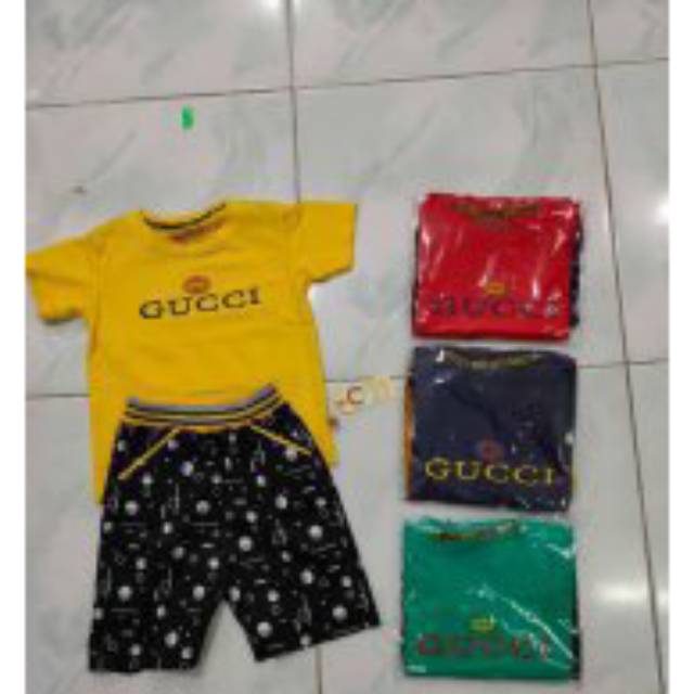 GUCCI ORIGINAL Baju anak cowo 1-5th.