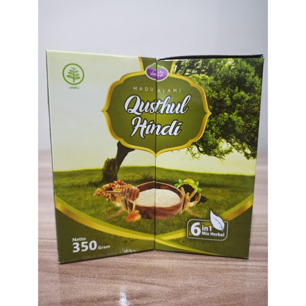 

Madu Alami Qusthul Hindi 6 in 1 Mix Herbal 350 gr