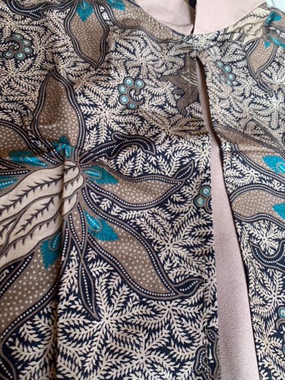 Batik Wanita Asj Sa Hrb026 Kenongo Kemeja Tosca Pendek