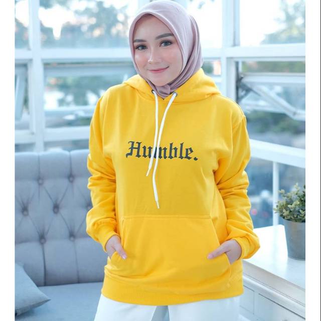 humble hoodie yellow