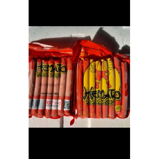 

Sosis sapi hemato 500 gr