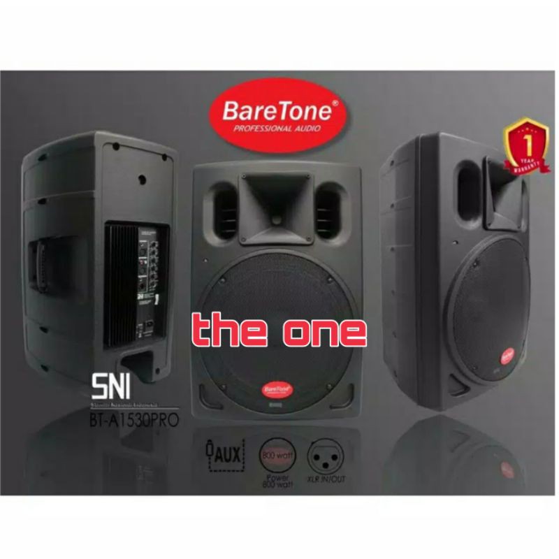 speaker aktif baretone BT A1530 PRO 15inch original