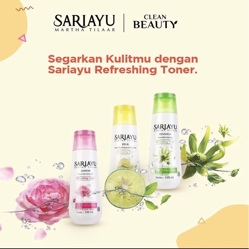 SARIAYU CleansingMilk/Refreshing Toner 150ml