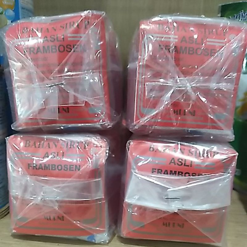 

Bahan sirup asli Frambozen MURNI harga persatuan