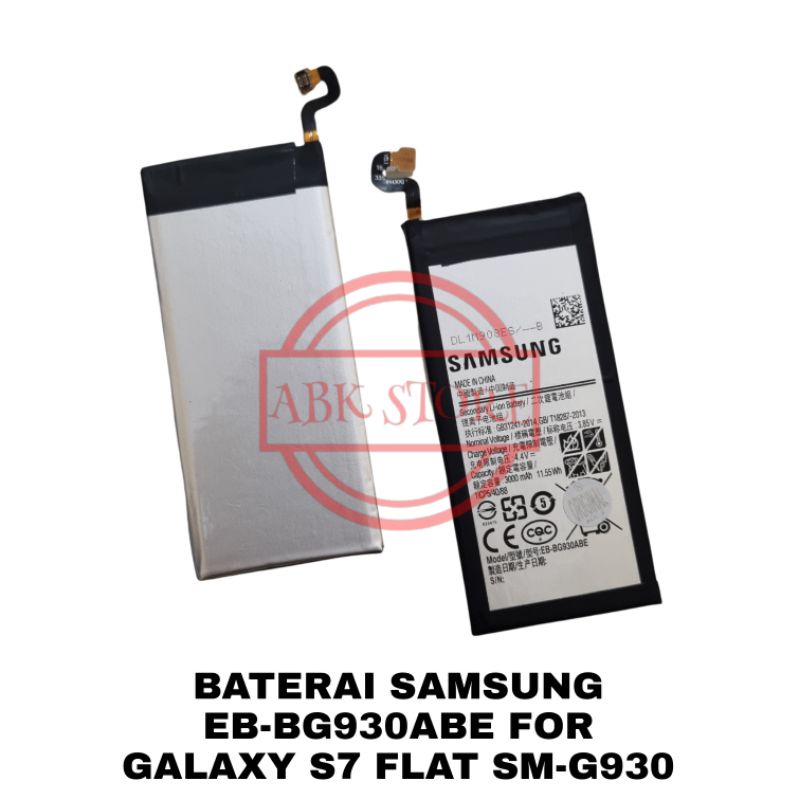 BATERAI BATTERY SAMSUNG GALAXY S7 FLAT SM-G930 EB-BG930ABE BATRE ORIGINAL