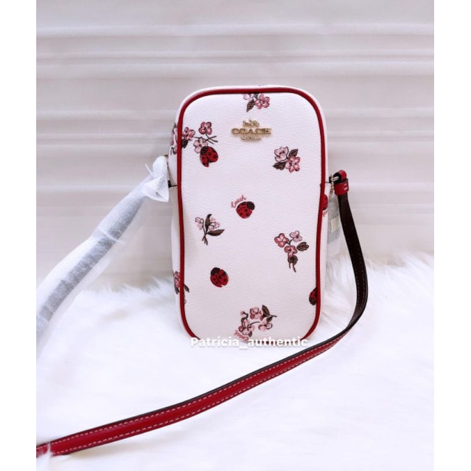 C Phone Crossbody Lady Bug || COACH