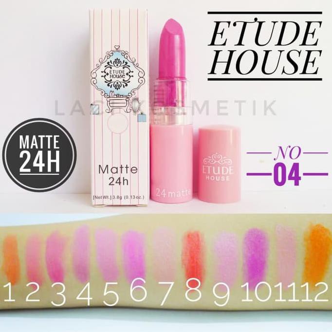 Original Ecer - Etude House Lipstik Matte No 4