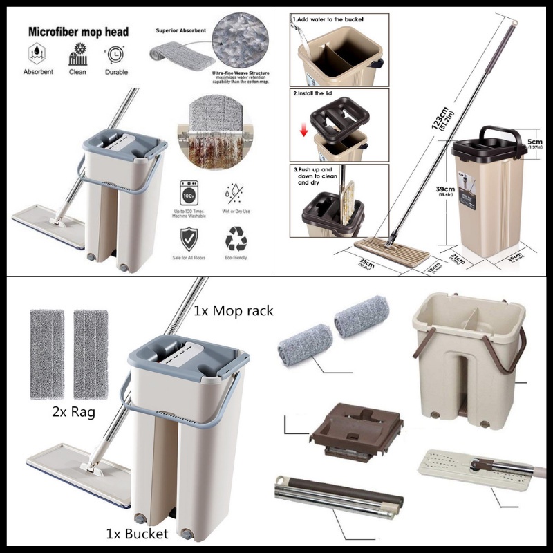 PROMO!!Alat Pel / Mop / SCRATCH CLEANING MOP / Mop Praktis PRODUK BARU