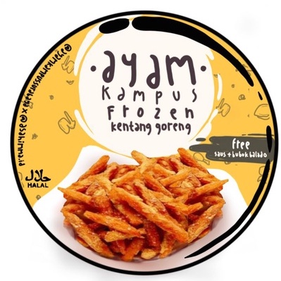 

Kentang Frozen Cup Bulat