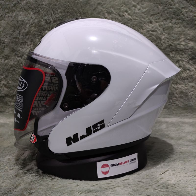 [TERLARIS] READY STOK NJS KAIROZ | NJS KAIROZ WHITE | NJS KAIROZ GREY | NJS KAIROZ SOLID | NJS KAIROZ BLACK | NJS KAIROZ BLUE | NJS KAIROZ RED | NJS KAIROZ GREEN | HELM NJS HALF FACE | NJS KAIROZ PINK | KYT KYOTO | SARANG HELM-6
