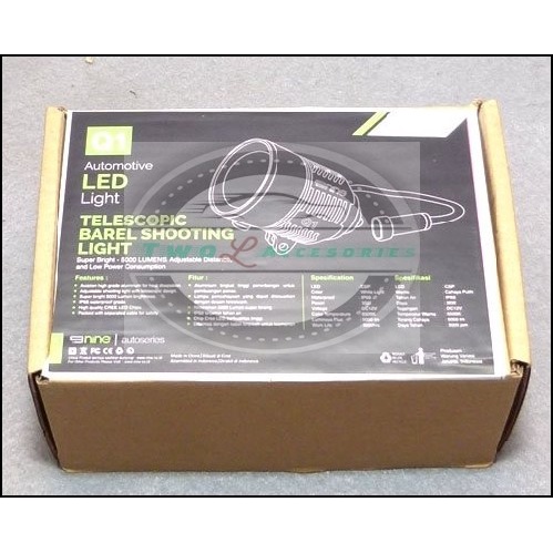 NINE LUMINOS LAMPU TEMBAK Q1 ORIGINAL Limited/ 1 Pcs