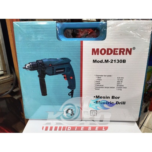 BOR MODERN M-2130B/ MESIN BOR SET 13MM - MESIN BOR MURAH