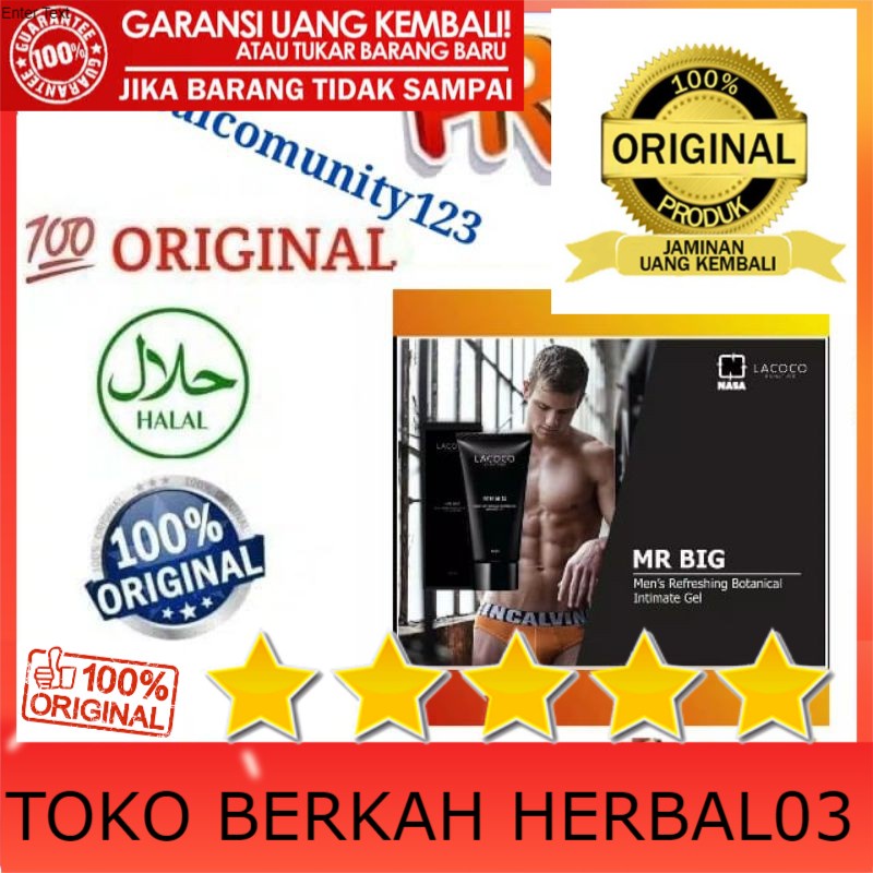 100% ASLI Lacoco mr big NASA - Lacoco En nature obat oles khusus pria dewasa