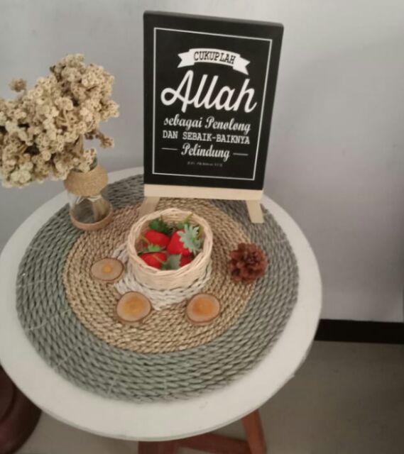 Keranjang Rotan Bulat Mini (props Foto)