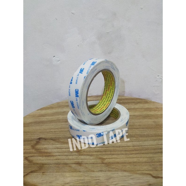 

3M Double tape Pe Foam tape white 1in x 4meter