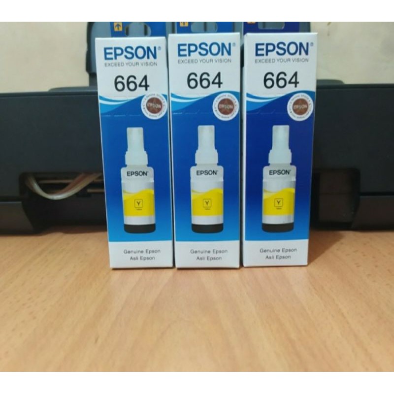 Tinta Epson 664 Yellow L-series