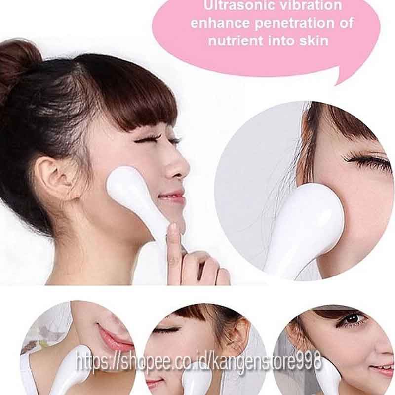 Alat Pijat Getar Wajah / Setrika Wajah Ion Mini