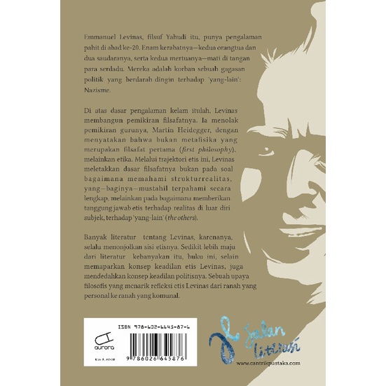 SV6 Mencari Keadilan Bersama Yang-Lain: Pandangan Etis - Politis Emmanuel Levinas - David Tobing -