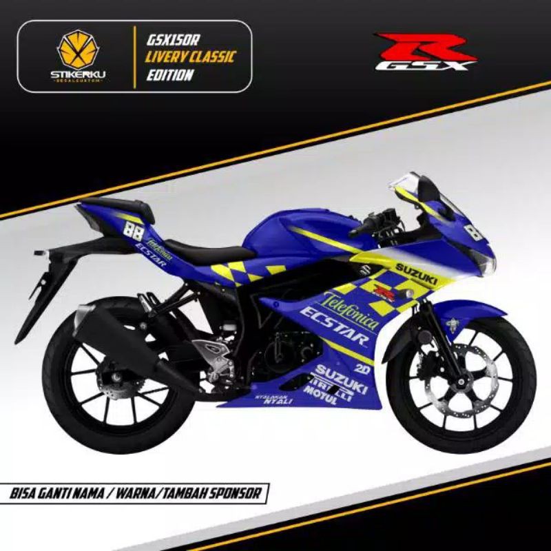 decal GSX 150/ decal motor GSX /stiker motor GSX