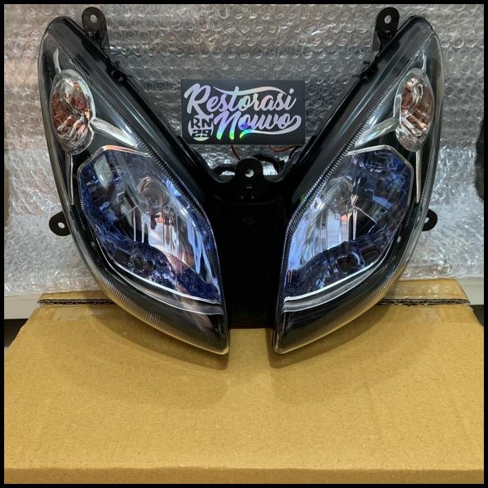 Reflektor Nouvo Z Hma Blue Lampu Depan Nouvo Z Headlamp Nouvo Z Smoke