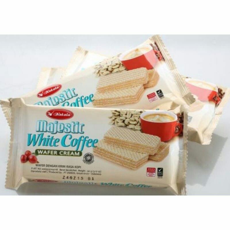 

wafer kokola majestic white coffe 70g 1 dus 24pcs