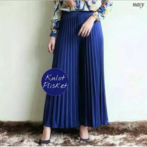 CELANA KULOT PLISKET / KULOT PLISKET JUMBO / CELANA KULOT PANJANG / CELANA WANITA / KULOT PLISKET