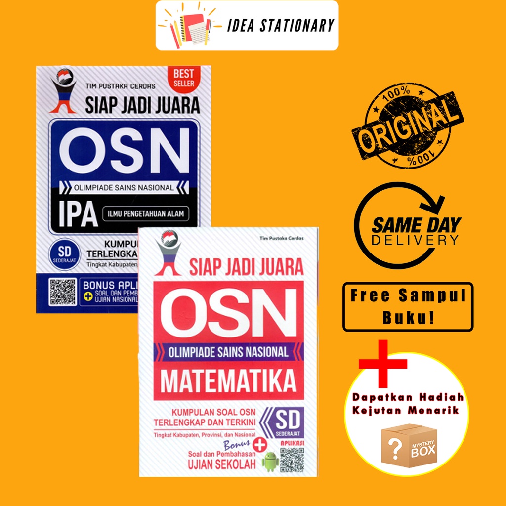 Jual Buku Latihan Soal Olimpiade Siap Jadi Juara Osn Sd Matematika Dan Ipa Karya Tim Pustaka 2713