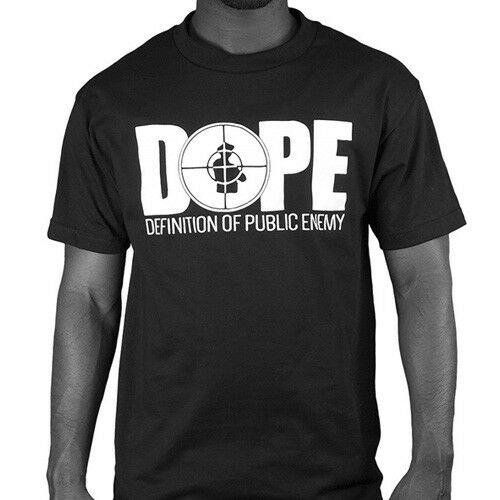 Public Enemy DOPE Definition Of Public Enemy Tshirt