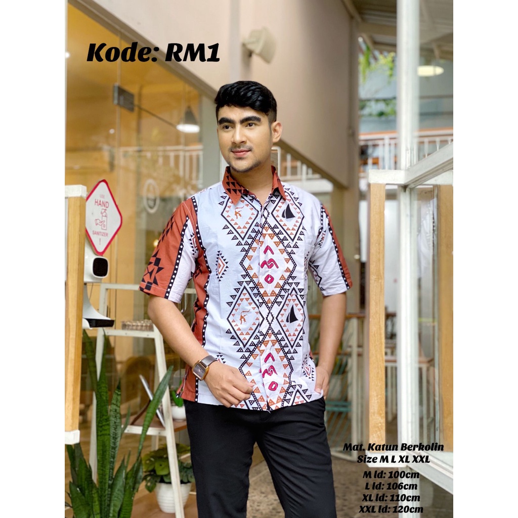 Batik Pria Kode RM1 - RM2
