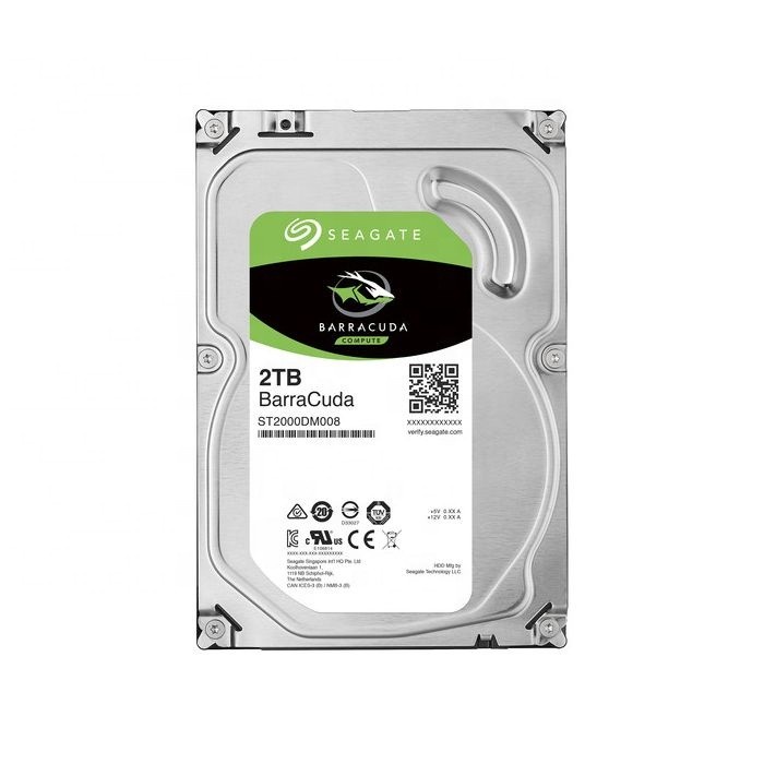 Seagate 2TB SATA3 256MB 7200PRM - BarraCuda Series