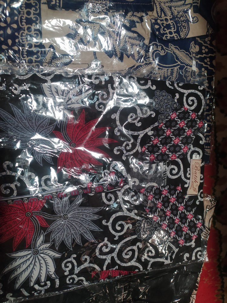 Atasan Batik Dolby Dolbi Dobby Doby Tenun Sutra Tulis Halus Katun Atbm Baron ,sarombit Atasan