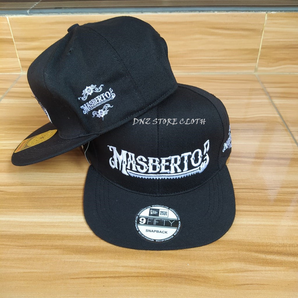 Topi Snapback Distro Bordir MASBERTO Murah