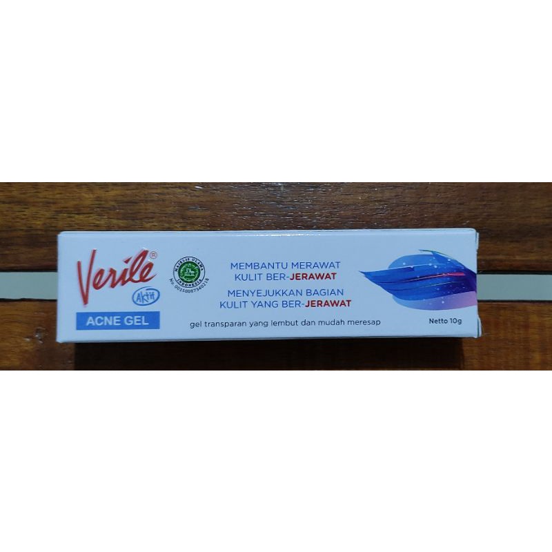Verile Acne Gel / Cream Jerawat / Merawat Kulit Berjerawat / Menyejukkan Kulit Berjerawat
