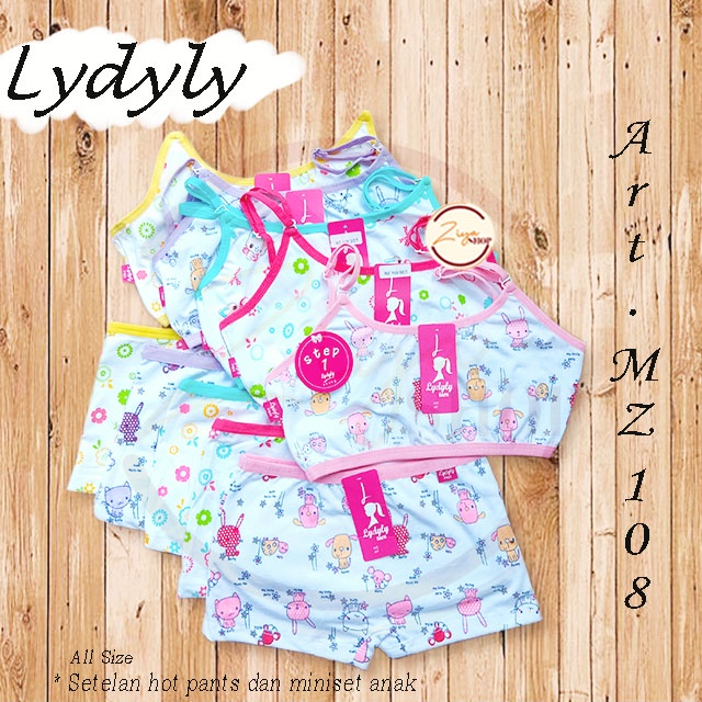 1 Stel - MZ 108 SABLON | setelan miniset anak lydyly MZ 108 | Miniset lydyly | MZ108