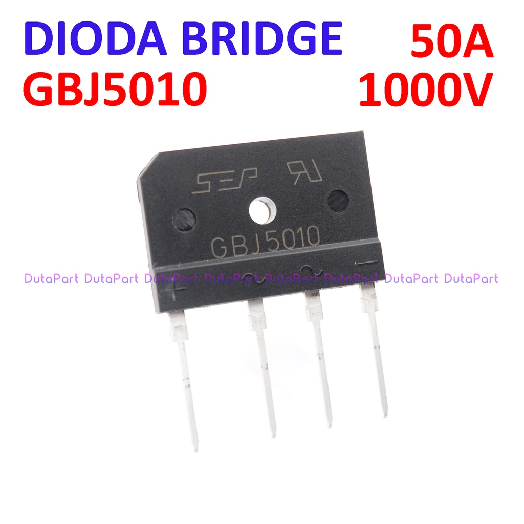 GBJ5010 50A 1000V GBJ 5010 Dioda Bridge Sisir Jembatan Rectifier Diode