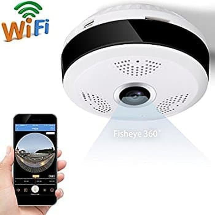 IP CAM VR 360 Wireless Fish Eye 360 Panoramic Lens cam