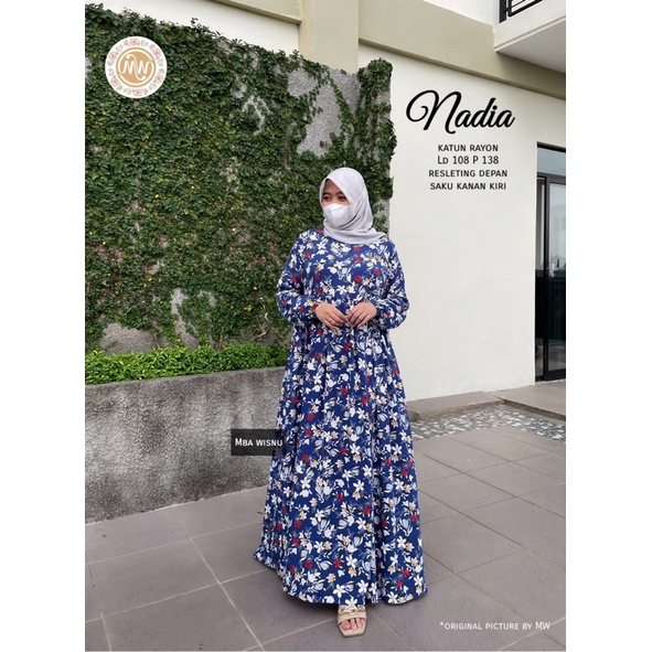DRESS RAYON VISCOSE ORI BY MBA WISNU