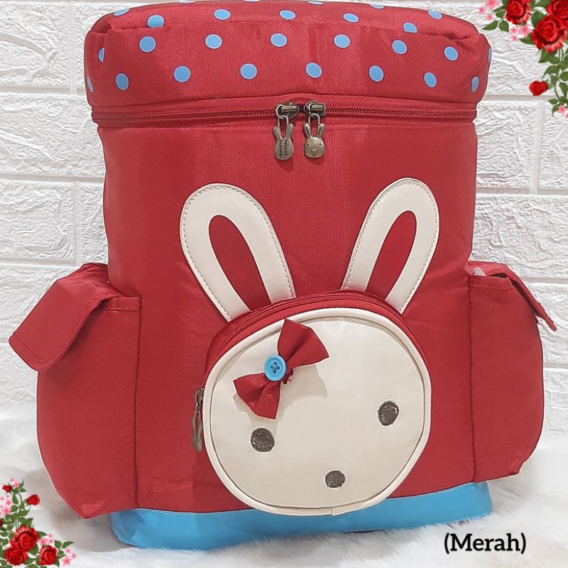 Tas Ransel Anak Face Rabbit 1611 Tas Ransel Sekolah Tas Sekolah SD Tas Ransel Anak