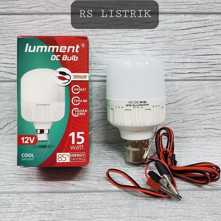 Lampu Led Lumment Dc 15 Watt Aki 12v Lampu Dc 12v