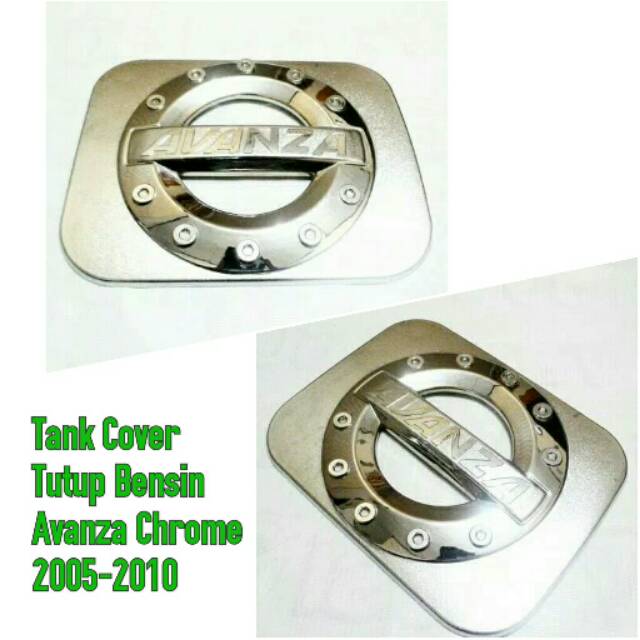 Tank Cover/Tutup Bensin AVANZA 2005-2010 Chrome