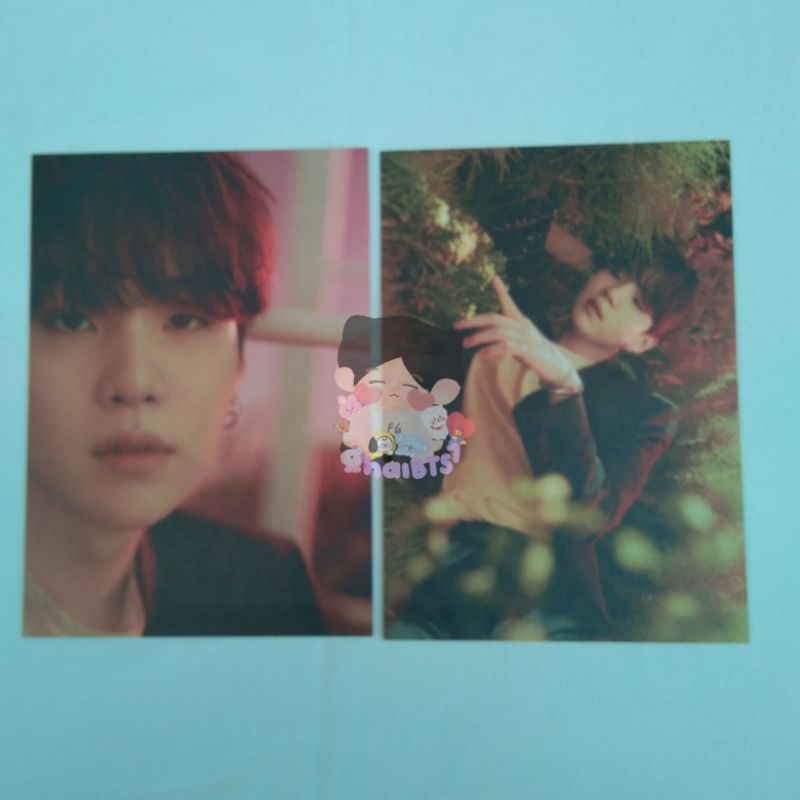 Postcard Yoongi hybe insight SUGA BTS