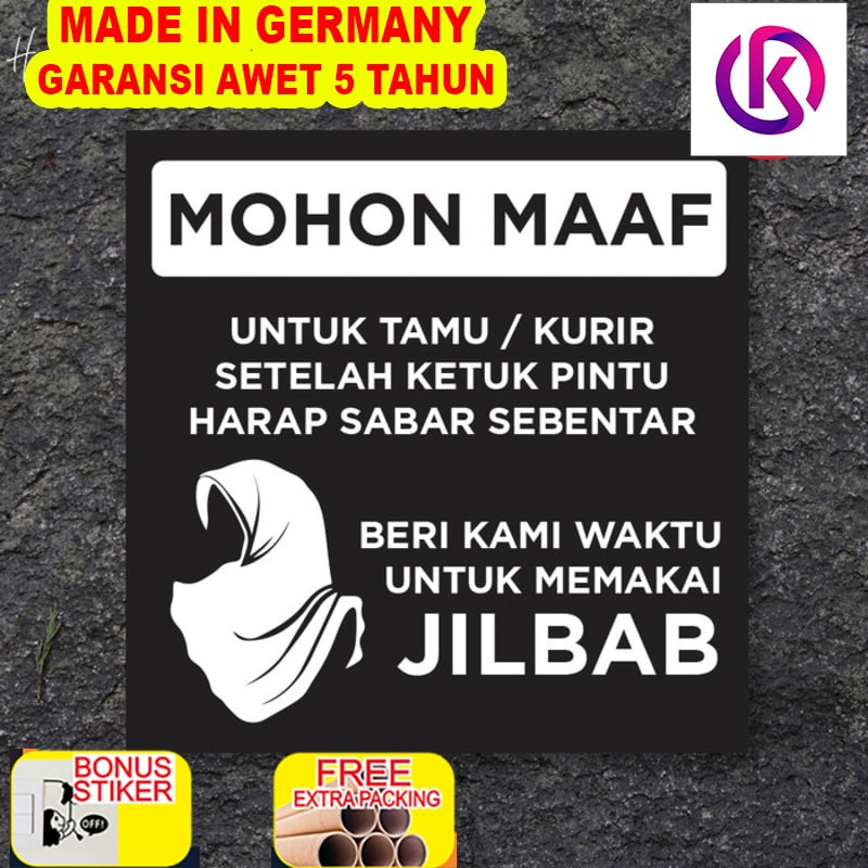 

Murah Beri Waktu Memakai Jilbab Hijab Sign Board Akrilik Label Sign Printed