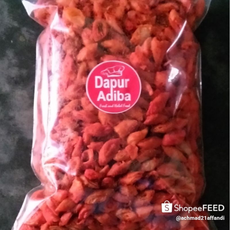 

Keripik Makaroni Dapur Adiba Gurih dan Enak - Cemilan Murah dan Fresh
