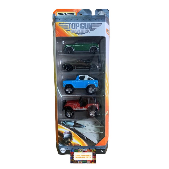 Matchbox 5 Pack Top Gun Maverick with 2011 Mini Countryman