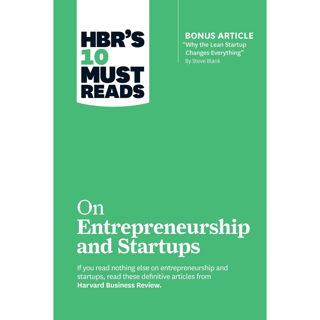 

HBR's 10 Must Reads on Entrepreneurship and Startups