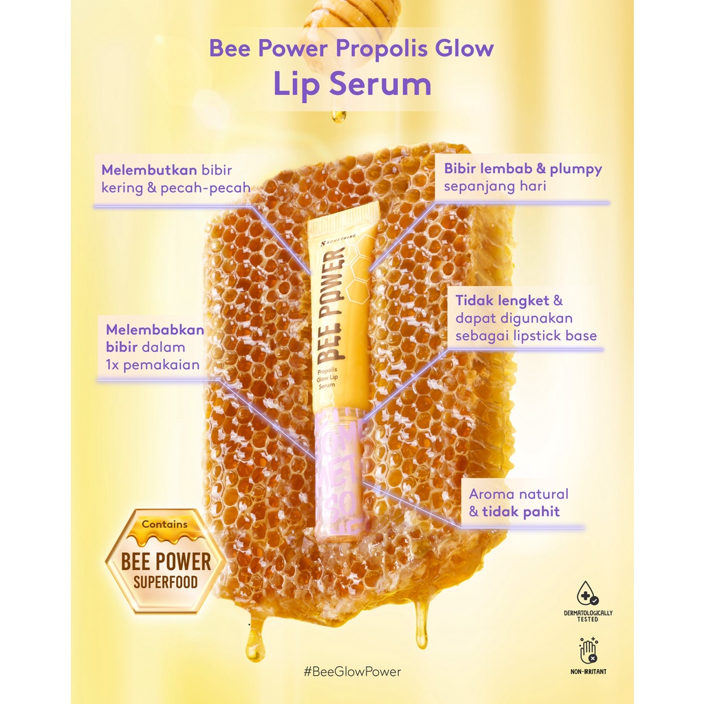 Somethinc Bee Power Propolis Glow Lip Serum