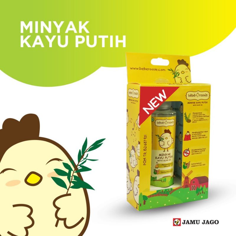 Bebe Roosie Minyak Kayu Putih dan Zaitun 60Ml