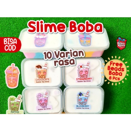 DISCOUNT FREE  Mainan anak Boba Slime 200gr Boba Slime Aneka Warna Tofu Slime  Promo  mainan anak pe