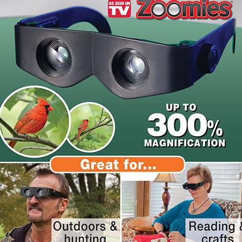 Terlaris Zoomies Binocular Glasses AS SEEN ON TV - Kacamata Teropong&Pembesar Baru