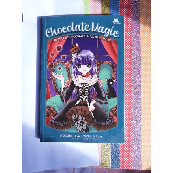 preloved novel chocolate magic dacquoise chocolate : maze of memory novel terjemahan jepang light no